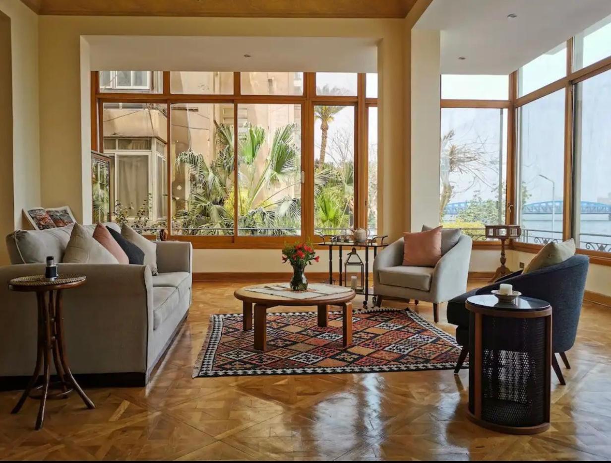 Luxury On The Nile - Zamalek Apartments Cairo Ngoại thất bức ảnh
